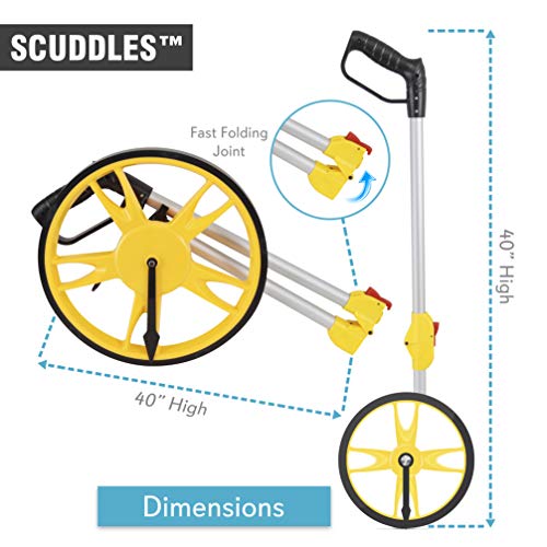 2 Collapsible+Measuring+Wheel+Yellow+Black