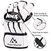 Brace Master MMA Gloves UFC Gloves Boxing Gloves for Men Women Leather More Paddding Fingerless Punching Bag Gloves for Kickboxing, Sparring, Muay Thai and Heavy Bag