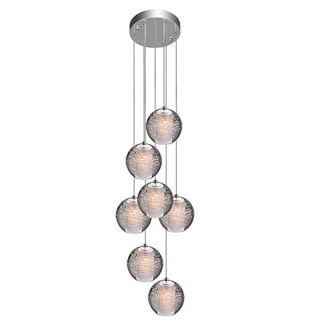 Crystal Hanging Lamp Led Modern Pendant Lamp K9 Sphere