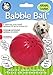 Pet Qwerks Animal Sounds Babble Ball - Interactive Chew Dog Toy - Large