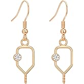 Sportybella Pickleball Jewelry, Pickleball Earrings, Silver Pickleball Paddle Charm Earrings for Women, Pickleball Gift