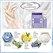 4 Pairs Hand Peel Mask，Spa Gloves Moisture Enhancing Gloves for Dry Hands, Exfoliating Hand Peeling Mask, Repair Rough Cracked Skin Remove Dead Skin for Women Menthumb 1