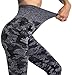RUNNING GIRL Camo Leggings Gym Scrunch Butt Seamless High Waisted Tummy Control Stretch Workout Yoga Pants for Women