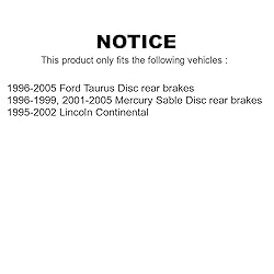 Front Rear Wheel Bearing & Hub Assembly Kit For