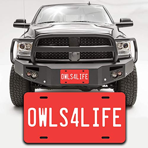 Generic Custom License Plate for Front of Car , Custom Personalized