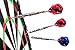 Ignat Games Steel Tip Darts - Professional Darts with Aluminum Shafts and 2 Style Flights + Dart Sharpener + Case
