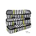 eBags Slim Packing Cubes - 3pc Set (Artist Series Ltd Edition Yellow Stripe)
