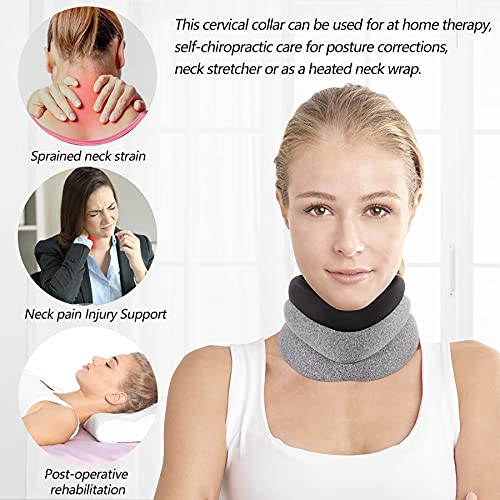 Neck Brace for Neck Pain and Support, Soft Cervical Collar for Sleeping
