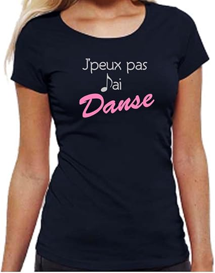 t shirt danse fille