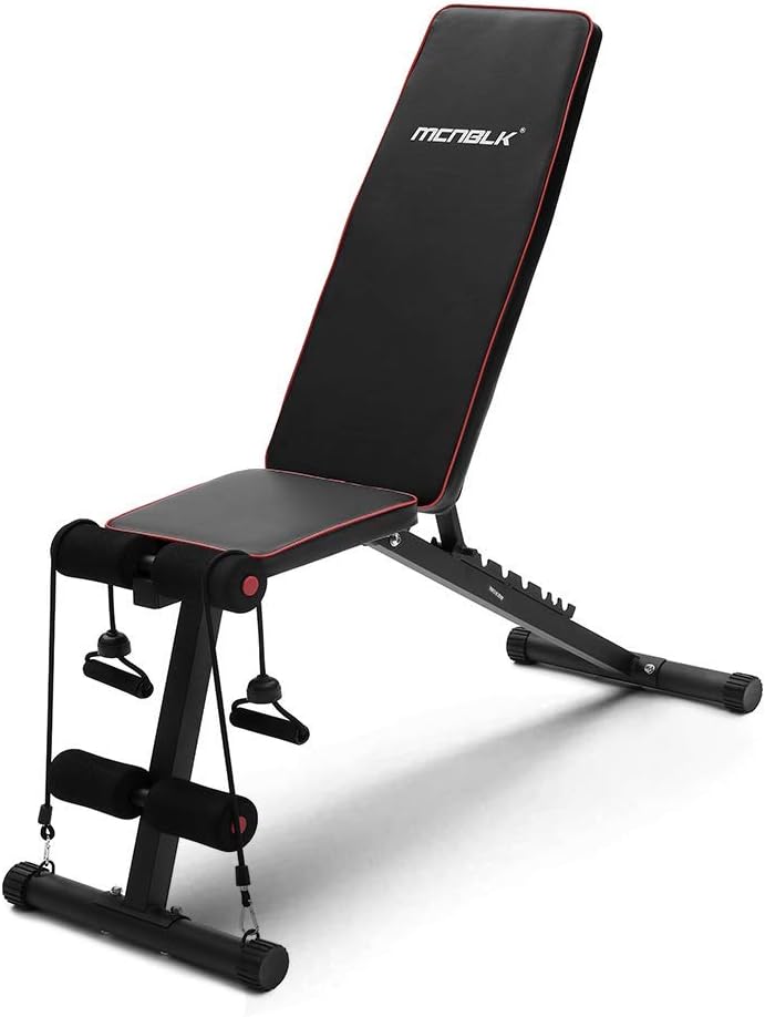ZFITEI Foldable Weight Bench 2020 Version, Perfect Adjustable Incline