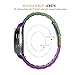 MoKo Gear S2 Watch Band, Universal Stainless Steel Watch Band Strap Bracelet + Connector for Samsung Gear S2 SM-R720 & SM-R730 SmartWatch (NOT FIT Gear S2 SM-R735), COLORFUL