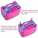 HEYFIT Balloon Pump, Portable Dual Nozzle Rose Red 110V 600W Electric Balloon Blower Automatic Inflator for Decoration Birthday Wedding Christmas Party