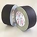 Gaffers Tape Solutions Matte Black Gaffer Tape, 2-Inch x 30-Yards, Non Reflective Black