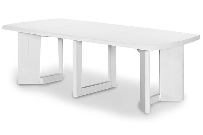 BEST Ausziehtisch Orlando, 200/260 x 105 cm, weiß