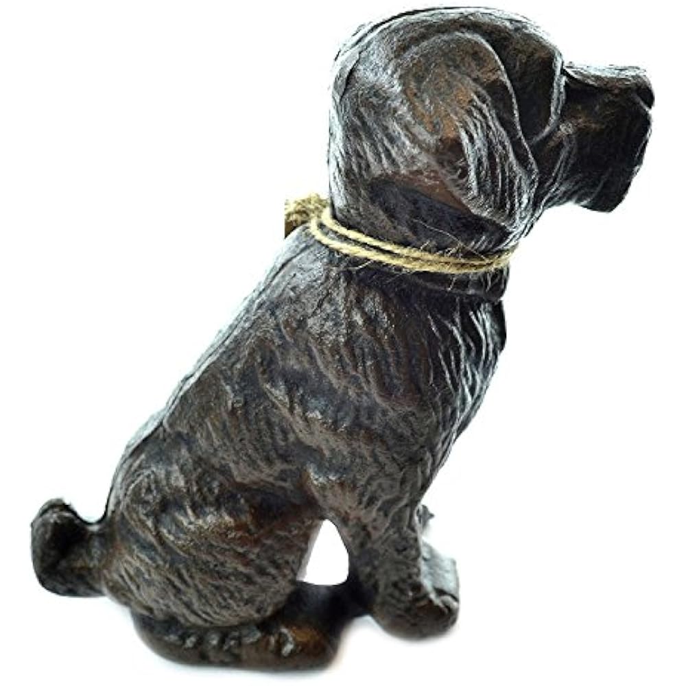 Lulu Door Stops Decor, Cast Iron Decorative Dog Stopper, Doorstops
