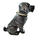 Lulu Decor, Cast Iron Dog Door Stopper, Doorstops, Sculpture, Dog Statue (Black 4.50 lbs)