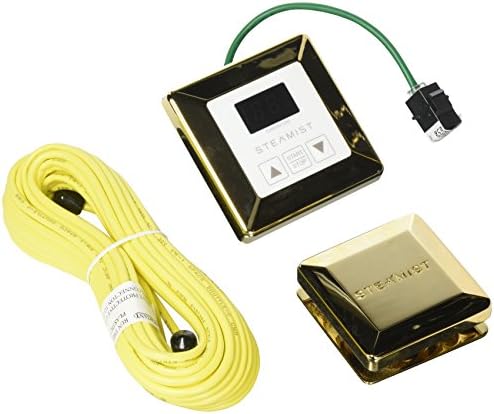 Steamist SMC-150 SM Steambath Control with Digital Display, Polished Brass