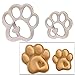 SET of 2 Cute Paws (Small and Large Size), 2 pcs, Ideal gift for dog lovers