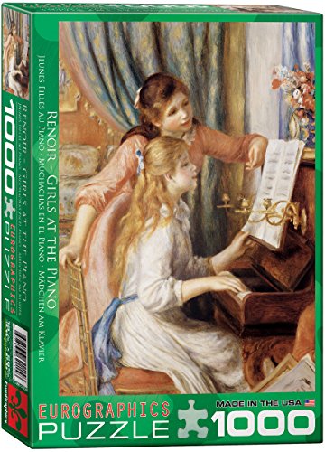 EuroGraphics Girls at Piano by Pierre Auguste Renoir 1000 Piece Puzzle