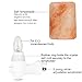 GRDE Salt Lamp Natural Himalayan Rock Crystal Lamps Night Light with Cordless Holder
