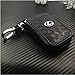 Multifunction General Model Replacement Remote Head Ignition Key Keyless Entry Combo Diamond Black Leather Key Holder Rotatable
