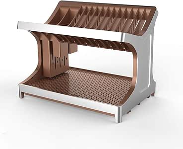 Chincky Estante de Cocina Estante Platos de Estante Plato multifunción