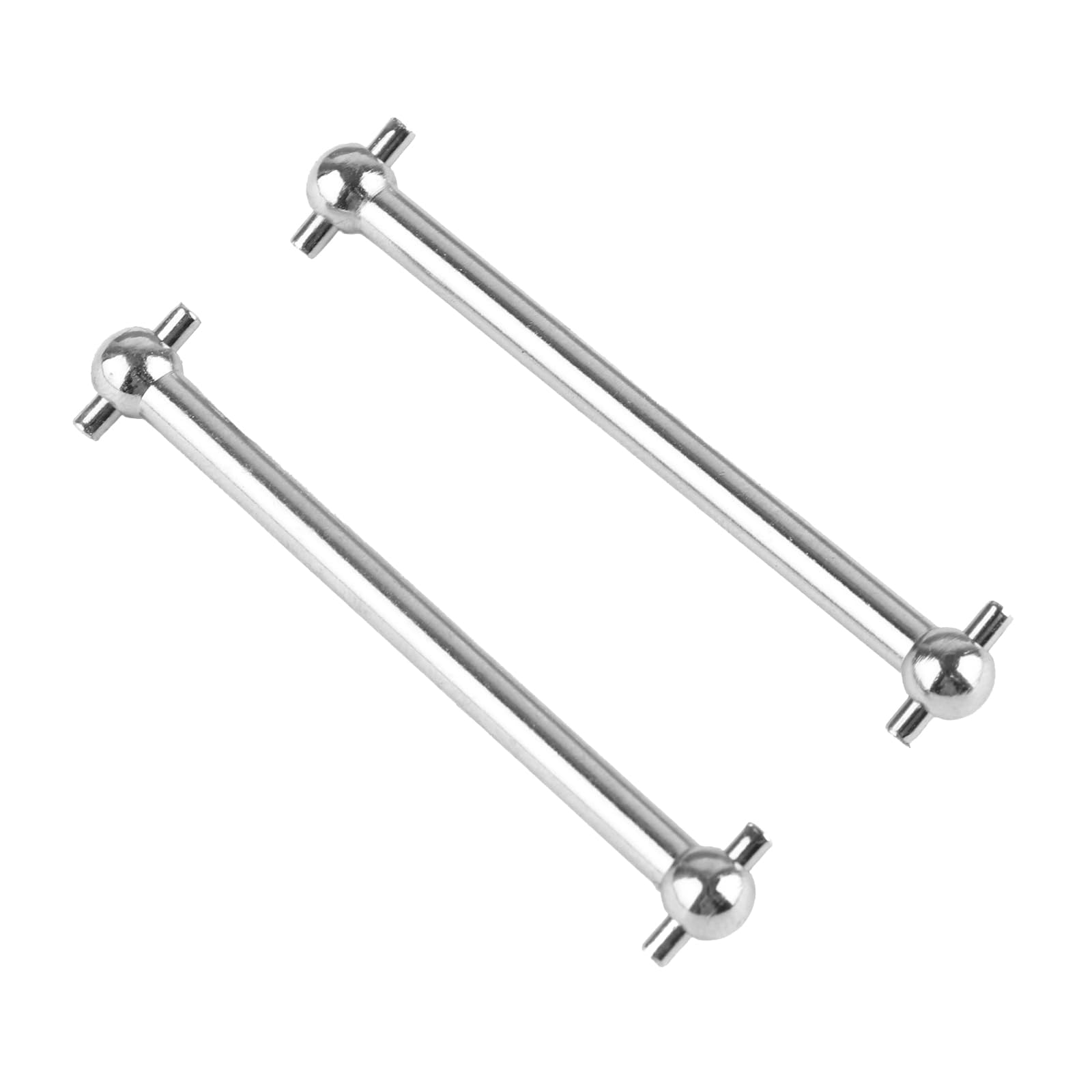 Photo 1 of ZLXHDL 2Pcs RC Aluminum Alloy Rear Dogbones Drive Shaft, Stub Wheel Axle Compatible for wltoys 16889 1/16 RC Car Spare Parts Upgrade M16106