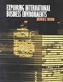 Exploring International Business Environments, Sullivan, Jeremiah J., 0536026637
