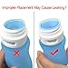 Travel Inspira Silicone Toiletry Travel Bottles Carry on Containers Set BPA Free for Cosmetics 3 Oz / 89 Ml