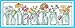 eGoodn Stamped Cross Stitch Kits with Printed Pattern - The Flower Vases, 26.4” x 9.8” 11CT Aida Fabric for Embroidery Art Cross-Stitching Lovers