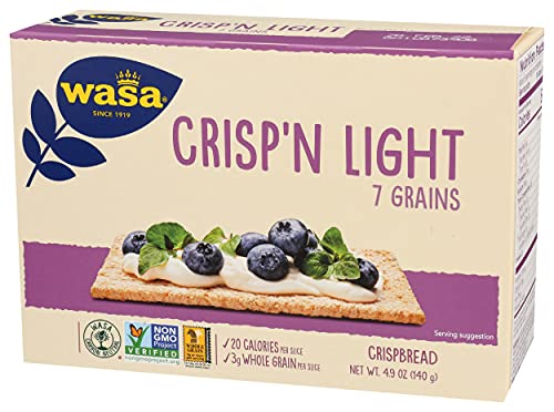WASA CRACKER CRISPBREAD 7GRAIN LGHT, 4.9 OZ