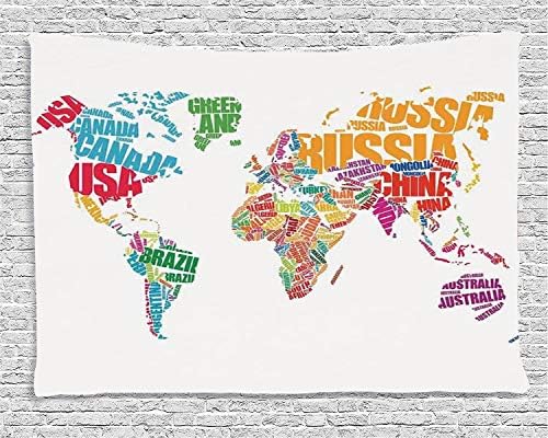 خريطة العالم مع اسماء القارات Kharita Blog