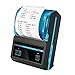 Mini Receipt Printer Bluetooth, Meihengtong Rechargeable Thermal Printer Bluetooth USB 58mm for Bar QR Codes Receipt, Portable Mobile Label Printer Compatible with Android/iOS/Windows
