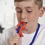 Chewbuddy Sensory Stickman & Lanyard Blue 10cm x 6cm CE UKCA view 5