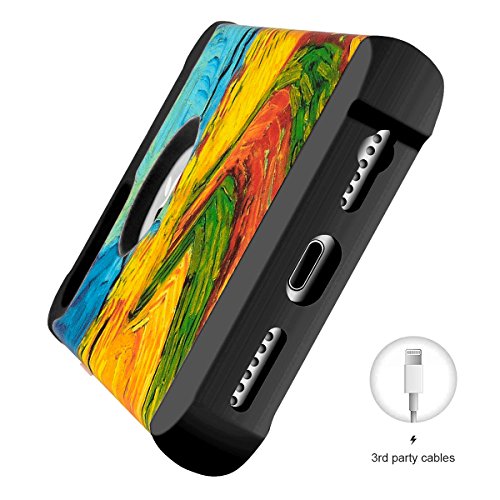 MAXCURY Vincent Willem Van Gogh Painting Series Three Layer Heavy Duty Protective Cover Case for iPhone 6/6s/7/8 Regular Size in 4.7 Inch (Wheat Field with Crows - Black, iPhone 6/6s/7/8) - Thumbnail 4