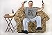 Tstars World's Best Farter Dad Shirt | Gift for New Dads Funny Father's Day Tshirt for Men 3X-Large Gray