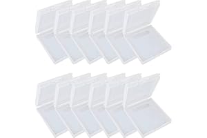 HuGuWdy Gameboy Color Case Gameboy Case 12PCS，Anti Dust Transparent Protective Game Cartridge Case Storage Box for Nintendo Gameboy Color GBC GB GBP（2.6x2.8x0.5Inch）