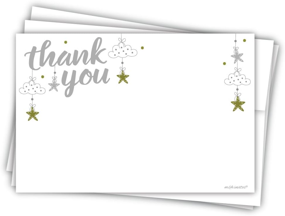 thank you template for baby shower