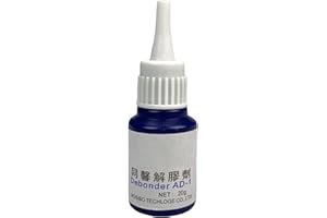 Super Glue Remover - Removes Hardened Glue from All Surfaces | Glue Off Adhesive Remover | Effortlessly Adhesive | Safely Rem