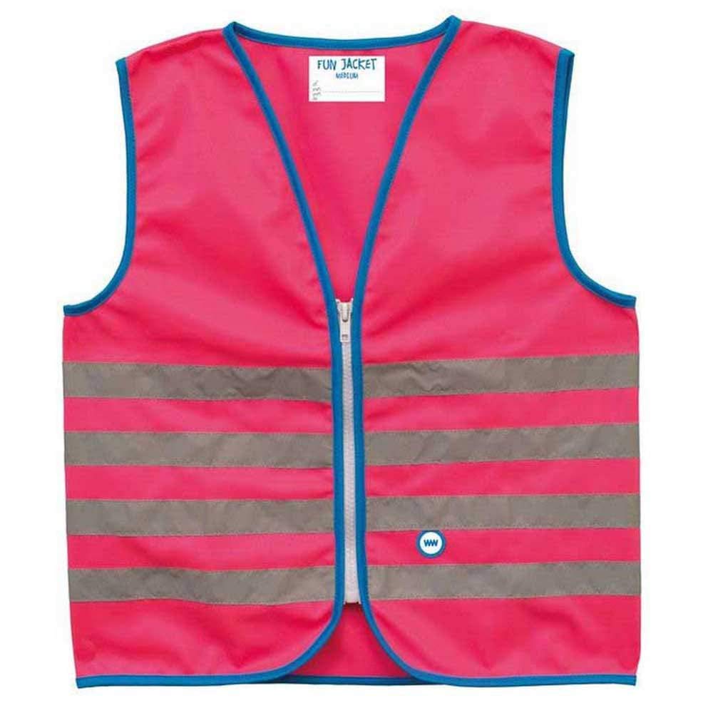 WOWOW Fun Child's Safety Vest rose Fluorescent Pink Size:Taille S (5-7 ans)