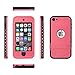 Comsoon iPod 5 iPod 6 Waterproof Case,[Dustproof Sweatproof][IP68 Certified]iPod Touch Defender Case Built-in Touch Screen & Kickstand for Both Apple iPod Touch 5th & 6th Generation