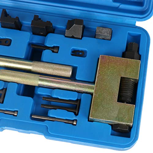 BELEY Diesel Engine Timing Tools Timing Chains Separating and Riveting Locking Tool Kit for Mercedes Benz W203 W212