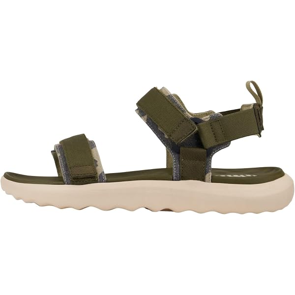 Amazon.com | HEYDUDE Carson Sandal Sport Mode Tan/Brown Size  display picture 1