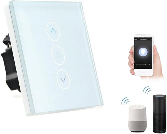 Interruptor Regulador Inteligente Teepao De Pared Tactil Control