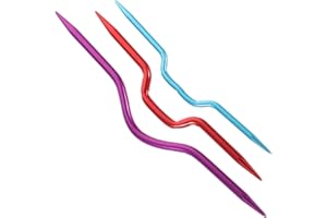 Gadpiparty 3pcsCable Needles for Knitting, Cable Knitting Needles, for Cable Stitch Holding, Knitting Tools for Crochet And P