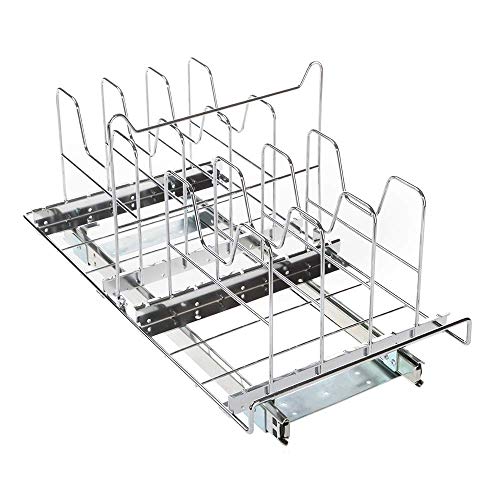 Home Zone Living Pull Out Kitchen Organizer with One Tier of