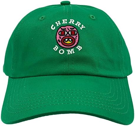 Golf Wang Cherry Bomb Bee Hat Dad Hat Baseball Cap Adjustable Embroidered