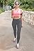 NIRLON Leggings for Women High Waist Workout Yoga Pants Ankle Length R&Plus Size (S, Heather Grey)thumb 4