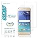 HPTech Galaxy J7 2016 Screen Protector - (2-Pack) Tempered Glass for Samsung Galaxy J7 2016 Version [Not for J7 Prime] Bubble Free 9H Hardness with Lifetime Replacement Warranty