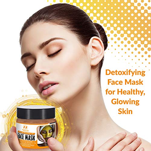 Natrulo Turmeric Face Mask Skin Brightening Mask with Turmeric and